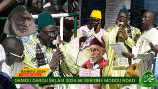 Gamou Darou Salam 2024 Ak Serigne Modou Ndao Parte 1 [upl. by Ahsinam938]