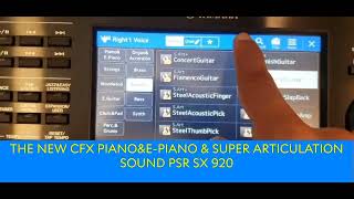 YAMAHA PSR SX 920 DEMO SOUND تجربة اصوات الياماها الجديد [upl. by Ecirtaeb221]