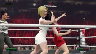 WWE 2K23 2024 Holli Would VS Lonette [upl. by Eimiaj424]