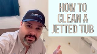 How to Clean a Jetted Tub  Cleaning Tub Jets [upl. by Nadya]