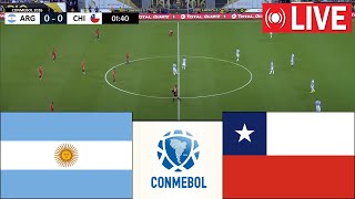 🔴 LIVE  Argentina vs Chile  CONMEBOL 2026 World Cup Qualifiers  Full Match Streaming [upl. by Mathis]