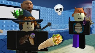 Am Facut o SHAORMERIE pe ROBLOX💀 ft Dodorel [upl. by Haridan]