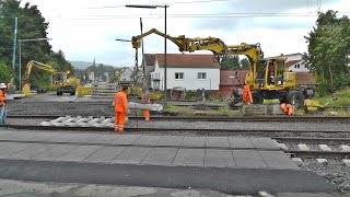 Erneuerung BÜ Hauptstraße in Emmerthal [upl. by Shoifet]