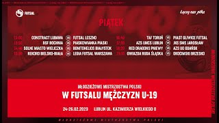 MMP w Futsalu U19  Constract Lubawa  Futsal Leszno [upl. by Dene]