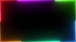 Animated Video Background  Saber Lighting Frame for Edits  Background video effects [upl. by Ahseeyt734]