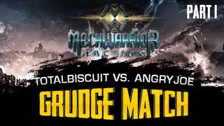 MechWarrior Tactics  TotalBiscuit vs AngryJoe  Part 1 Sponsored video [upl. by Thera]