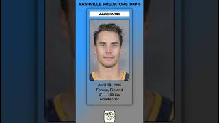 Nashville Predators Top 5 Players 202425 [upl. by Nollek]