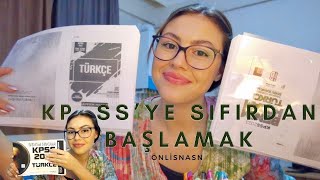 KPSS ÖNLİSANS ⚜️ sıfırdan başlamak ⚜️ kaynak önerileri 📙 kpss [upl. by Nohj]