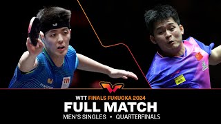 FULL MATCH  Dang Qiu vs Lin Shidong  MS QF  WTTFukuoka 2024 [upl. by Marga]