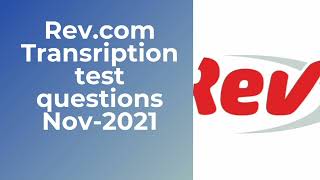 rev transcription test 2021 Harish  freelancer rev transcriptionist onlinelearning [upl. by Julio980]