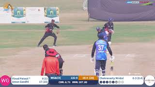 🔴LIVE  Wadia Ghandy amp Co XI Delhi vs CHARTER LAW CHAMBERS  Eliminator [upl. by Yellat]