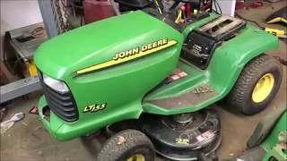 John Deere Hood Swap [upl. by Edelman438]