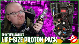 Spirit Halloweens lifesize Ghostbusters Proton Pack  UNBOXING [upl. by Juana176]