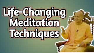 LifeChanging Meditation Techniques Practical Wisdom from Swami Sarvapriyanandamotivation [upl. by Stroup]