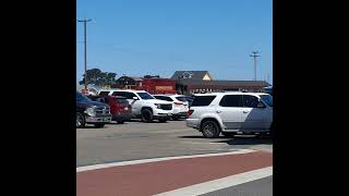 skunk train in reverse from train depot in Fort Bragg CA July 3 2024 [upl. by Erreit609]