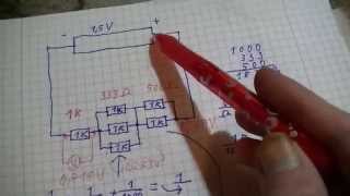 Spannungsabfall an Widerständen berechnen  eflose 535 [upl. by Engvall741]