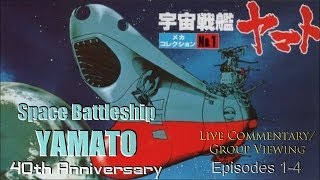 Watching the ORIGINAL Space Battleship Yamato  Episodes 14 [upl. by Clerc]