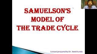 Samuelsons Model of Trade Cycle [upl. by Irita]