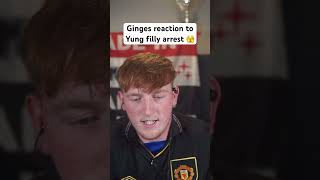 AngryGinge reaction to Yung filly arrest 🫣yungfilly angryginge13 shorts arrest police fyp [upl. by Aierdna]