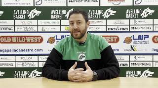 AVELLINO BASKET parla ROBUSTELLI sulla sfida con CANTU [upl. by Nahsin181]