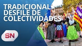 TRADICIONAL DESFILE DE COLECTIVIDADES [upl. by Munniks332]