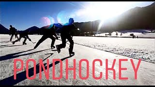 POND HOCKEY  lake Weissensee  WINTERCLASSIC 2k20 [upl. by Eizdnil918]