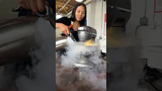 Ube Liquid Nitrogen Ice Cream [upl. by Pren]