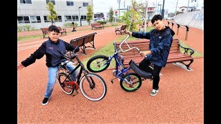 PISTA DE BIKE TOP PRA ANDAR DE UMA RODA NO BAIRRO DO MURILO ‹ Yuji Angelotti › [upl. by Elocel]