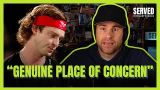 Roddick talks Andrey Rublev Paris Outburst [upl. by Nilekcaj]