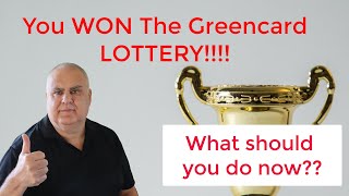 DV Lottery  You won the green card lottery DV2024 [upl. by Jennette]