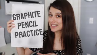 HOW TO USE GRAPHITE PENCILS FOR BEGINNERS  Draw Realistically with Graphite [upl. by Liva]