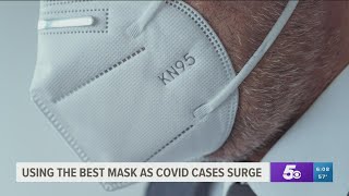 CDC recommends KN95 amp N95 face masks as COVID cases rise [upl. by Adolphe411]