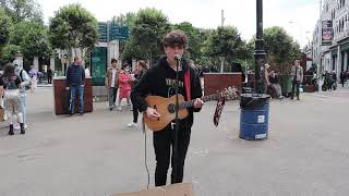 Padraig Cahill returns to Grafton Street with quotI Wont Give Upquot by Jason Mraz [upl. by Chari]