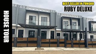 AFFORDABLE HOUSE IN BULACAN I Grand Olive Homes Ruby Deluxe Model near SM SAN JOSE DEL MONTE [upl. by Nile]