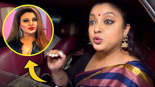 Tanushree Dutta Warns Rakhi Sawant quotAb Tu DekhTere Saare Crimesquot  Lehren Small Screen [upl. by Zimmermann]