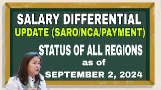 Salary Differential Update as of September 2 2024 [upl. by Aleacem]