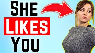 8 Signs She Likes You More Than You Think DONT MISS THESE [upl. by Aerdnas]