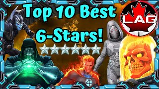 Top 10 Best 6Star Champions In MCOC Ranked Lagacys Opinion 2024  Marvel Contest of Champions [upl. by Asial]