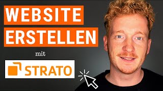 Website erstellen mit dem STRATO Homepage Baukasten [upl. by Olivero774]