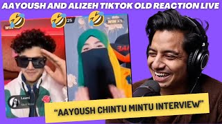 INTERVIEW 😂  AAYOUSH ASKS TO ALIZEH quotAAP HUME KITNE CHINTU MINTU DE SAKTE HAIquot🤣😁 Reaction Video [upl. by Ahsienel]