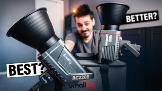 Smallrig RC 220B vs Aputure Amaran 200x  COMPARISON and Review [upl. by Eahs]