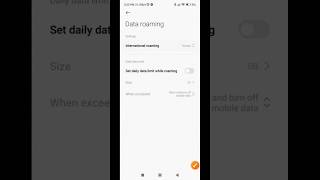 How to on data roaming in android [upl. by Anoid821]