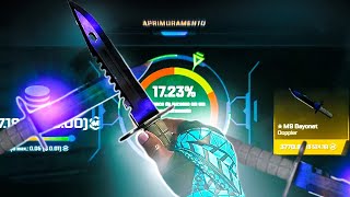 1 clique  Baioneta M9 ★  Doppler 😱🤑 [upl. by Atrim204]