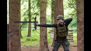 Airsoft Bow  Shrike at Warminster Airsoft [upl. by Rosario]