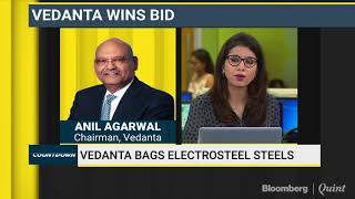 NCLT Approves Vedanta Bid For Electrosteel Steels [upl. by Anilatak]