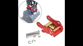 VOLVO E010 EC160E Hydraulic Quick Coupler Bucket Changer For 114 RC Double E Excavator Model [upl. by Pet]