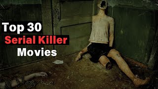 Top 30 Serial Killer Movies  Must Watch Hollywood Movies [upl. by Laefar]