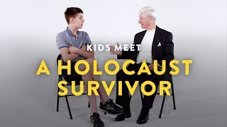 Kids Meet a Holocaust Survivor  Kids Meet  HiHo Kids [upl. by Bock]