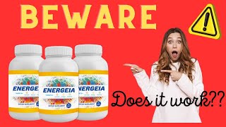 Energeia Review amp Results Revealed ⚠️ 🚨DONT BUY BEFORE TO WATCH THIS ⚠️ 🚨Energeia Supplement [upl. by Esiole]