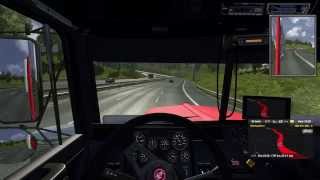 ETS 2 Kenworth W900 sound [upl. by Skcirdnek814]